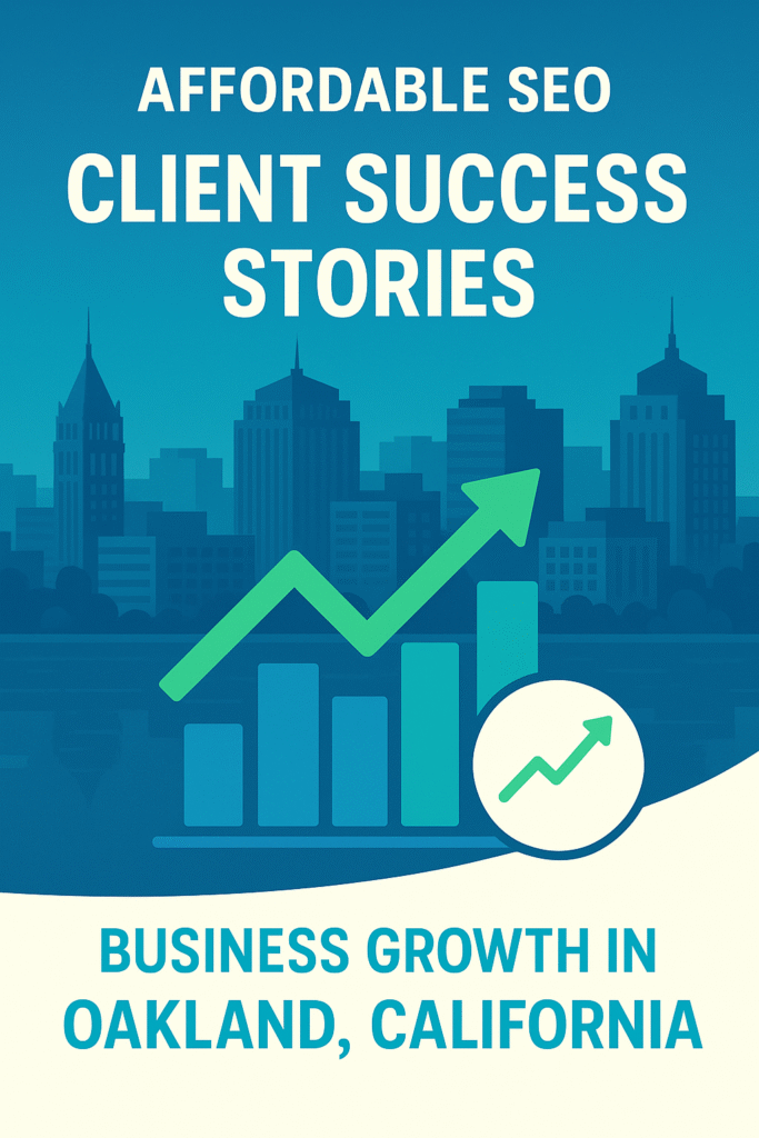 success stories from businesses using affordable SEO services in Oakland, CA, USA